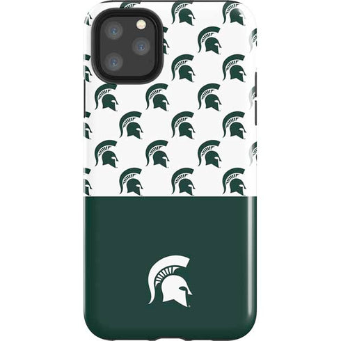 Michigan State University Spartans MSU Split iPhone 11 Pro Max Impact Case