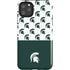 Michigan State University Spartans MSU Split iPhone 11 Pro Max Impact Case