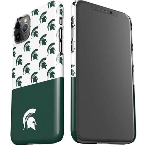 Michigan State University Spartans MSU Split iPhone 11 Pro Max Lite Case
