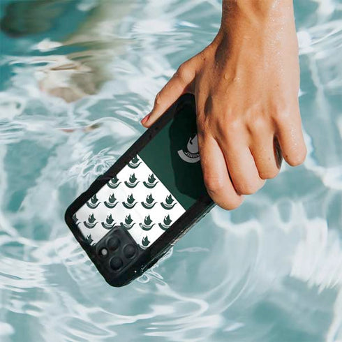 Michigan State University Spartans MSU Split iPhone 11 Pro Max Waterproof Case