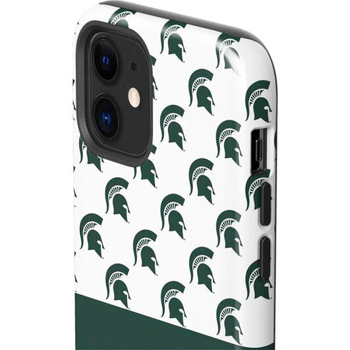 Michigan State University Spartans MSU Split iPhone 12 Impact Case