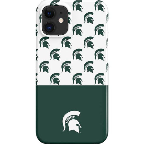 Michigan State University Spartans MSU Split iPhone 12 Mini Lite Case