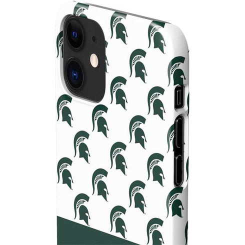 Michigan State University Spartans MSU Split iPhone 12 Mini Lite Case