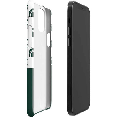 Michigan State University Spartans MSU Split iPhone 12 Mini Lite Case