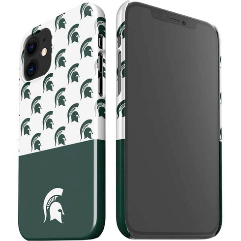 Michigan State University Spartans MSU Split iPhone 12 Mini Lite Case