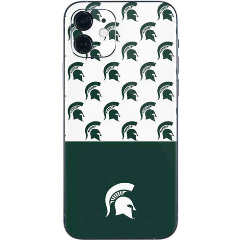 Michigan State University Spartans MSU Split iPhone 12 Mini Skin