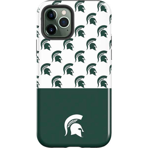 Michigan State University Spartans MSU Split iPhone 12 Pro Impact Case