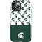 Michigan State University Spartans MSU Split iPhone 12 Pro Impact Case