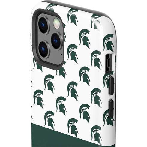 Michigan State University Spartans MSU Split iPhone 12 Pro Impact Case