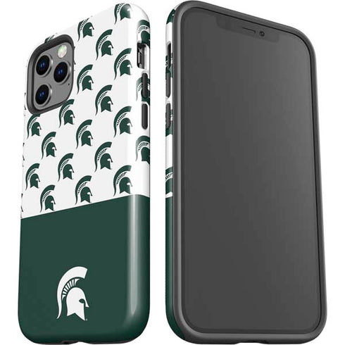 Michigan State University Spartans MSU Split iPhone 12 Pro Impact Case