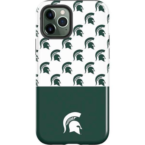 Michigan State University Spartans MSU Split iPhone 12 Pro Max Impact Case