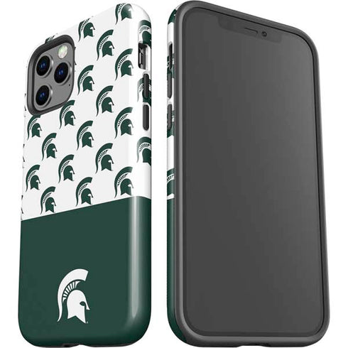 Michigan State University Spartans MSU Split iPhone 12 Pro Max Impact Case