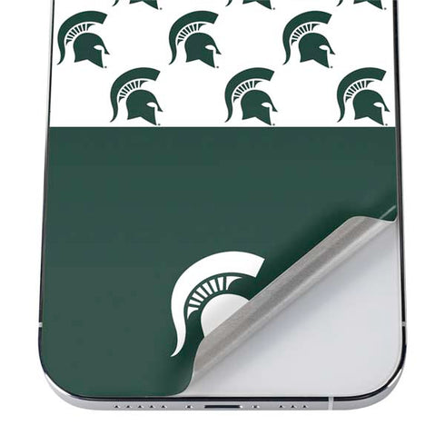 Michigan State University Spartans MSU Split iPhone 12 Pro Max Skin