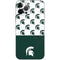 Michigan State University Spartans MSU Split iPhone 12 Pro Skin