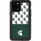 Michigan State University Spartans MSU Split iPhone 12 Pro Waterproof Case
