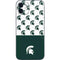 Michigan State University Spartans MSU Split iPhone 12 Skin