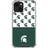 Michigan State University Spartans MSU Split iPhone 13 Clear Case