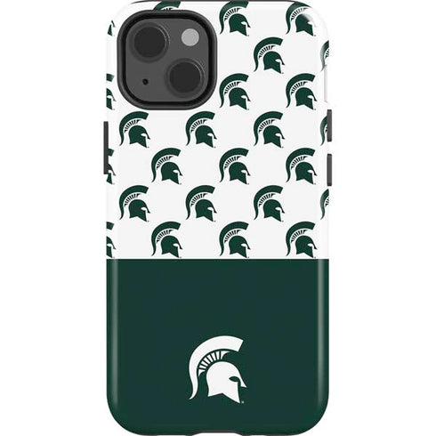 Michigan State University Spartans MSU Split iPhone 13 Impact Case