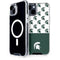 Michigan State University Spartans MSU Split iPhone 13 MagSafe Case