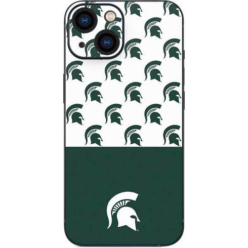 Michigan State University Spartans MSU Split iPhone 13 Mini Skin