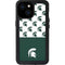 Michigan State University Spartans MSU Split iPhone 13 Mini Waterproof Case