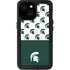 Michigan State University Spartans MSU Split iPhone 13 Mini Waterproof Case