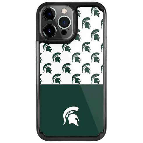 Michigan State University Spartans MSU Split iPhone 13 Pro Cargo Case