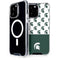 Michigan State University Spartans MSU Split iPhone 13 Pro Max MagSafe Case