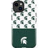 Michigan State University Spartans MSU Split iPhone 15 Plus Impact Case