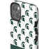 Michigan State University Spartans MSU Split iPhone 15 Plus Impact Case
