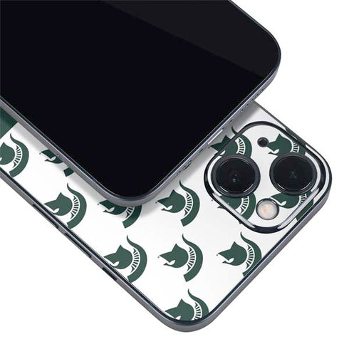 Michigan State University Spartans MSU Split iPhone 15 Plus Skin
