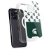 Michigan State University Spartans MSU Split iPhone 15 Pro Max MagSafe Case