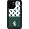 Michigan State University Spartans MSU Split iPhone 14 Pro Max Waterproof Case