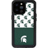 Michigan State University Spartans MSU Split iPhone 14 Pro Max Waterproof Case