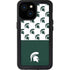 Michigan State University Spartans MSU Split iPhone 15 Waterproof Case
