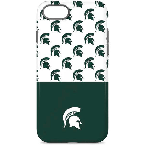 Michigan State University Spartans MSU Split iPhone 8 Pro Case