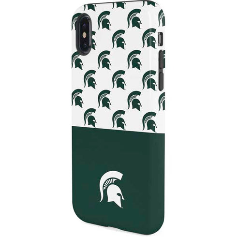 Michigan State University Spartans MSU Split iPhone X Pro Case