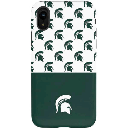 Michigan State University Spartans MSU Split iPhone XR Pro Case