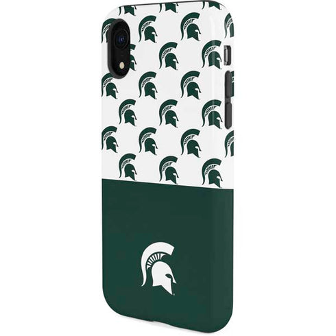 Michigan State University Spartans MSU Split iPhone XR Pro Case