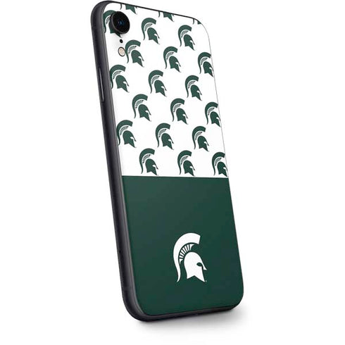 Michigan State University Spartans MSU Split iPhone XR Skin