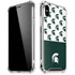 Michigan State University Spartans MSU Split iPhone XS Max Clear Case