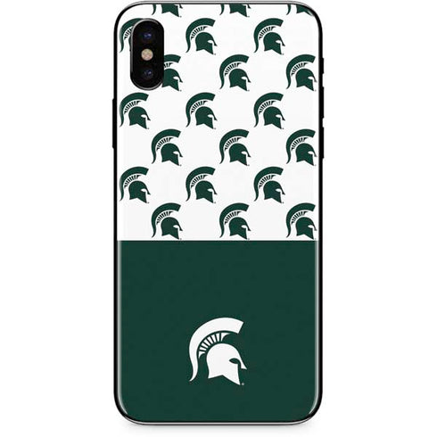 Michigan State University Spartans MSU Split iPhone XS Max Skin