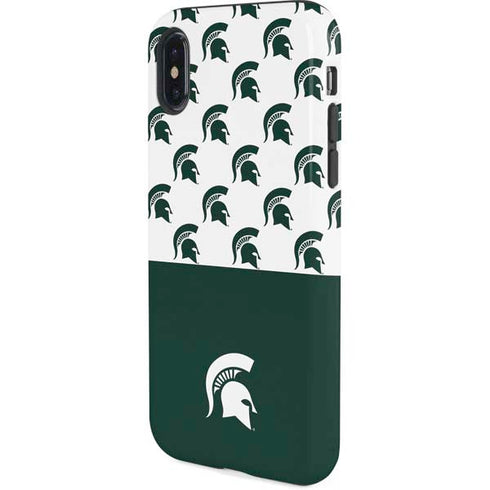 Michigan State University Spartans MSU Split iPhone XS Pro Case