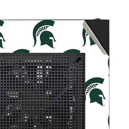 Michigan State University Spartans MSU Split NZXT H510 Compact ATX Mid-Tower Case Skin