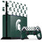 Michigan State University Spartans MSU Split PS4 Console and Controller Bundle Skin