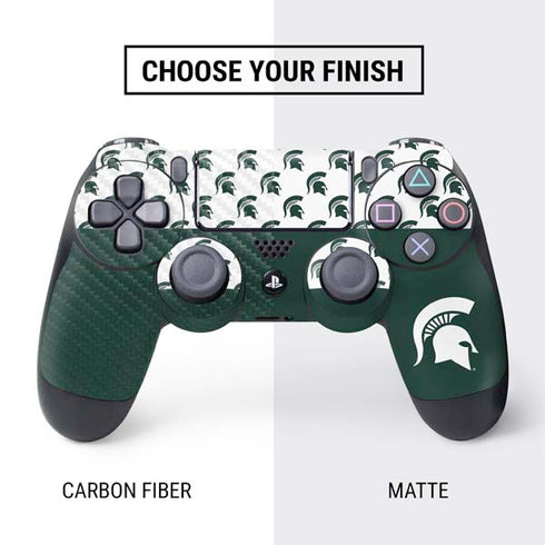Michigan State University Spartans MSU Split PS4 Controller Skin
