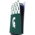 Michigan State University Spartans MSU Split PS5 Digital Edition Console Skin