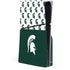 Michigan State University Spartans MSU Split PS5 Slim Disk Console Skin