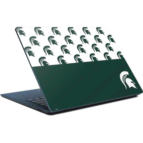 Michigan State University Spartans MSU Split Surface Laptop Skin