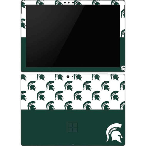 Michigan State University Spartans MSU Split Surface Pro 6 Skin